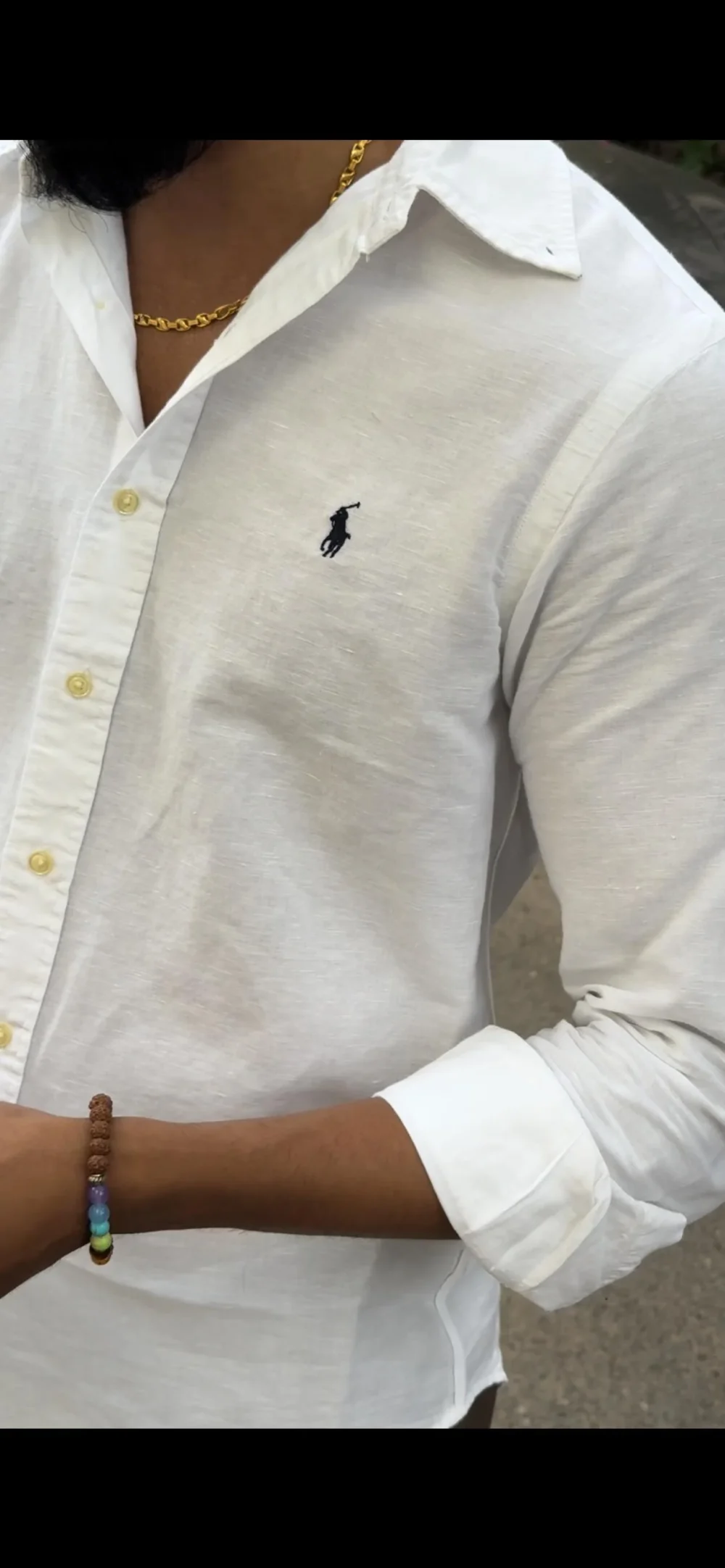 R* POLO (OG) LINEN SHIRT - Image 3