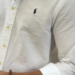 R* POLO (OG) LINEN SHIRT - Image 3