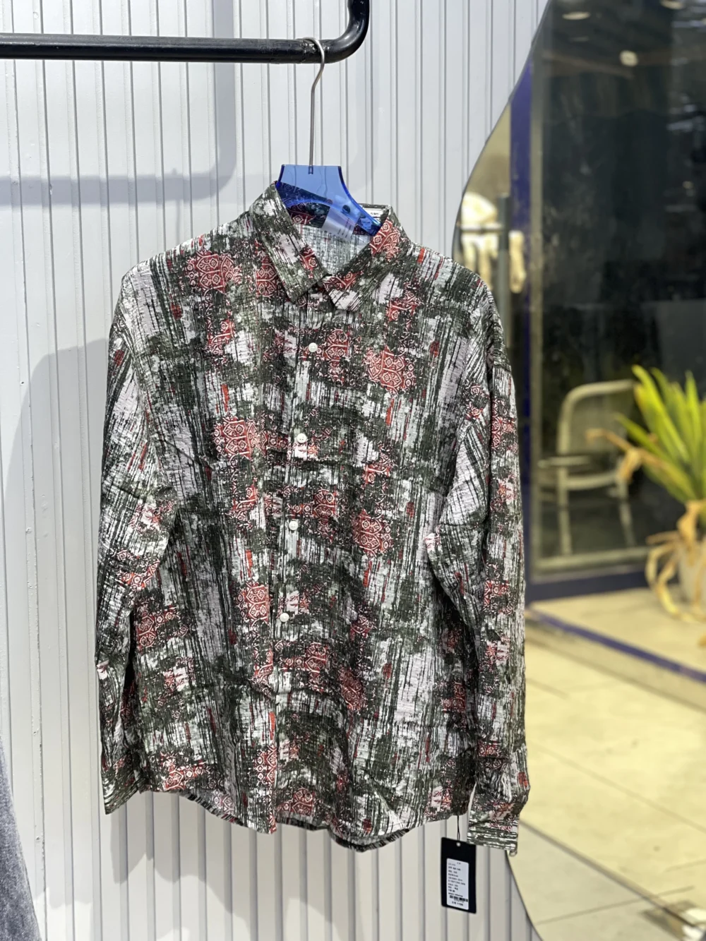 JAPANESE CREPE SATIN SHIRT