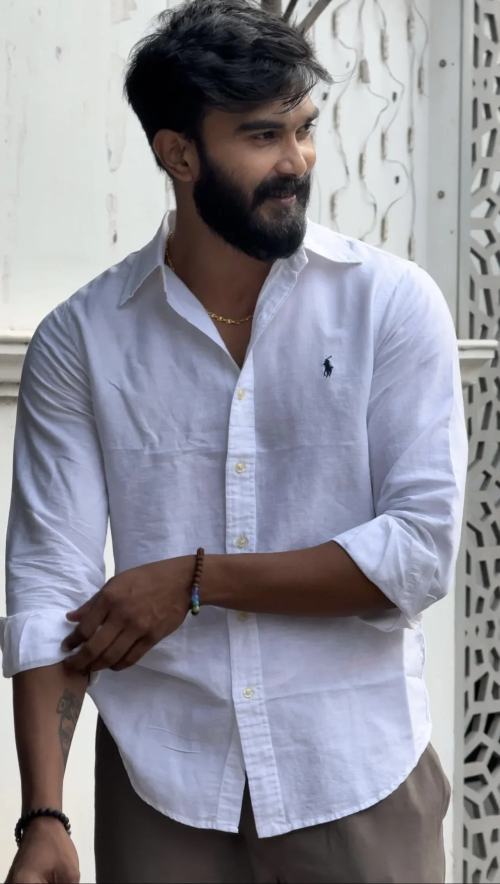 R* POLO (OG) LINEN SHIRT - Image 2