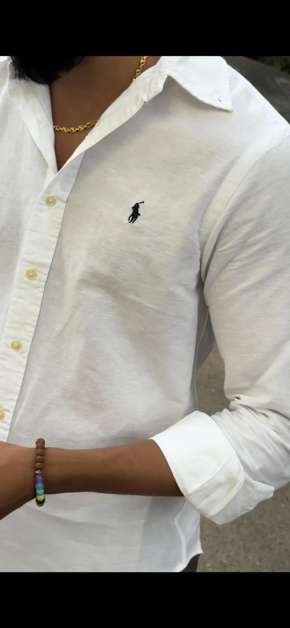 R* POLO (OG) LINEN SHIRT - Image 3