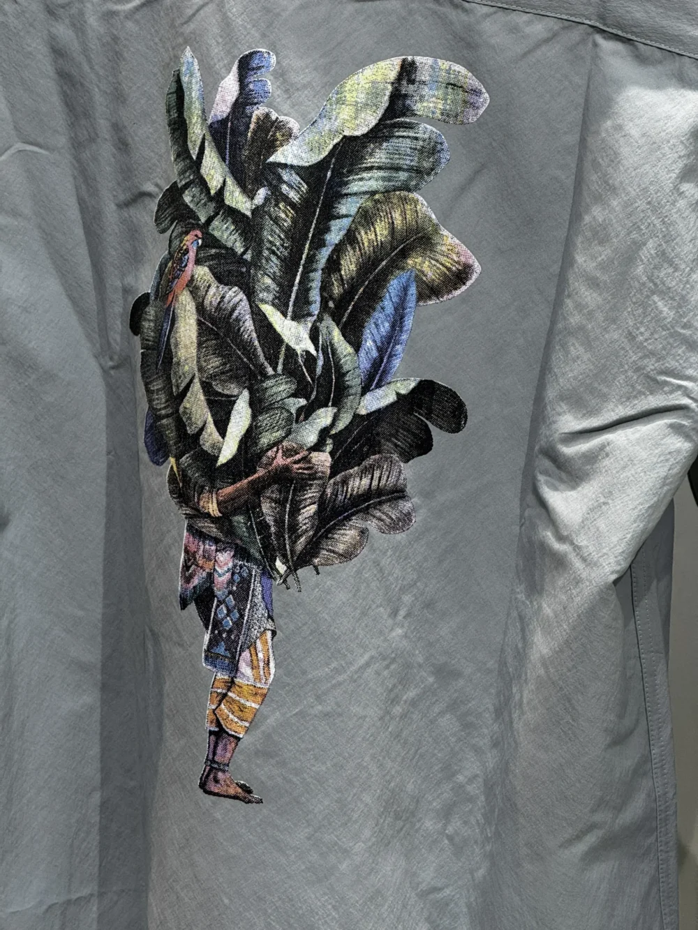 Graphic Back Print Streetwear Shirt - Image 2