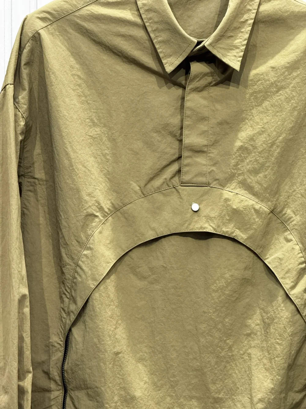 Curved Panel Edition Streetwear Shirt - Image 2