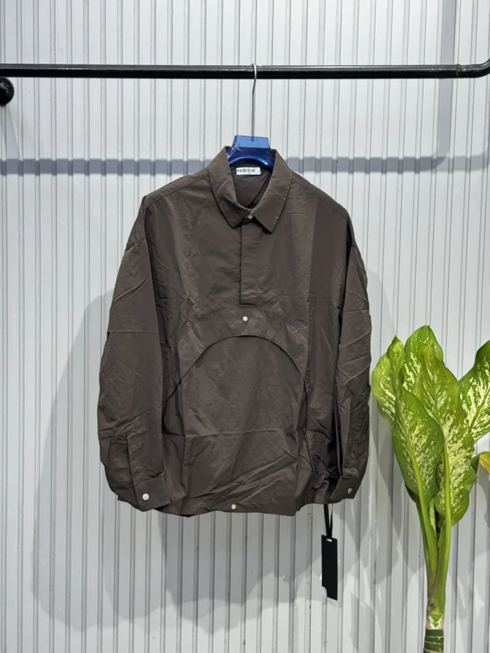 Curved Panel Edition Streetwear Shirt