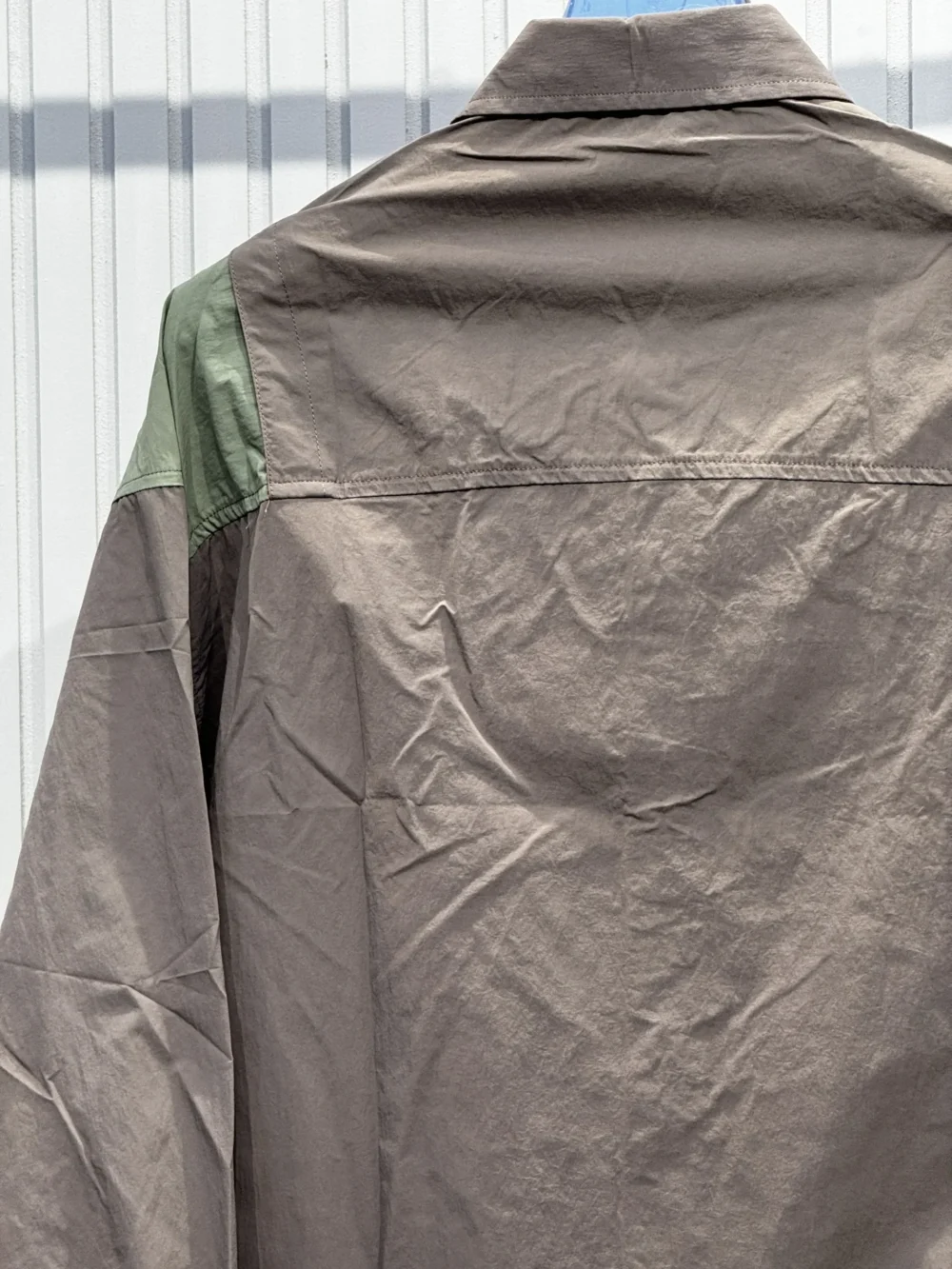 Contrast Shoulder Edition Streetwear Shirt - Image 3