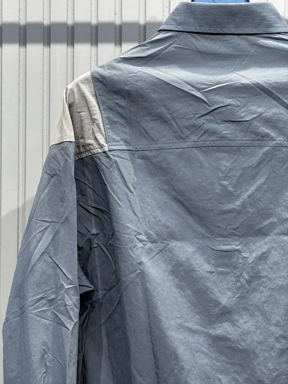 Contrast Shoulder Edition Streetwear Shirt - Image 5