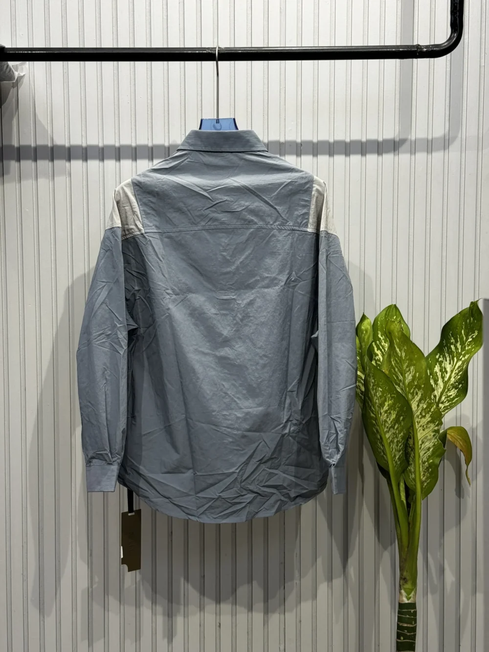 Contrast Shoulder Edition Streetwear Shirt - Image 6