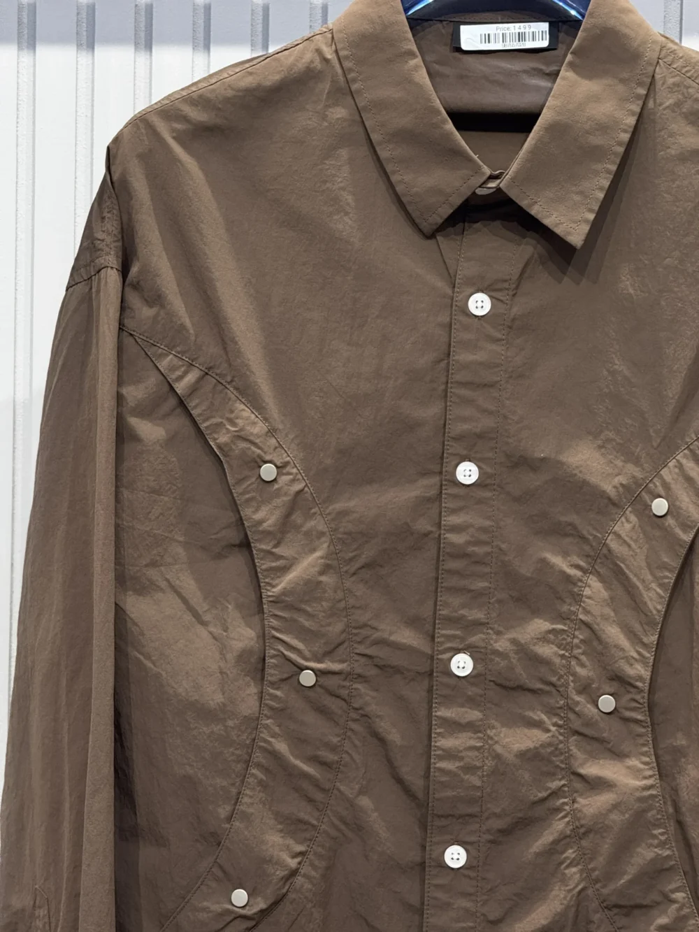 Arched Panel Edition Streetwear Shirt - Image 4