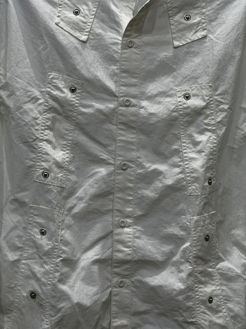 Poly Terry Utility Streetwear Shirts - Image 6
