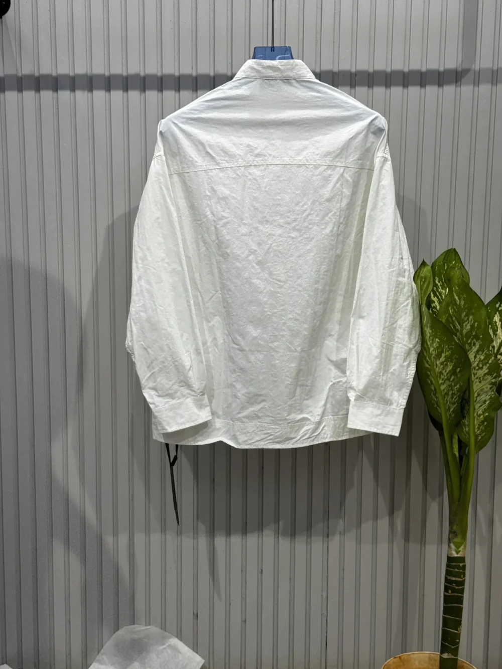 Poly Terry Utility Streetwear Shirts - Image 9