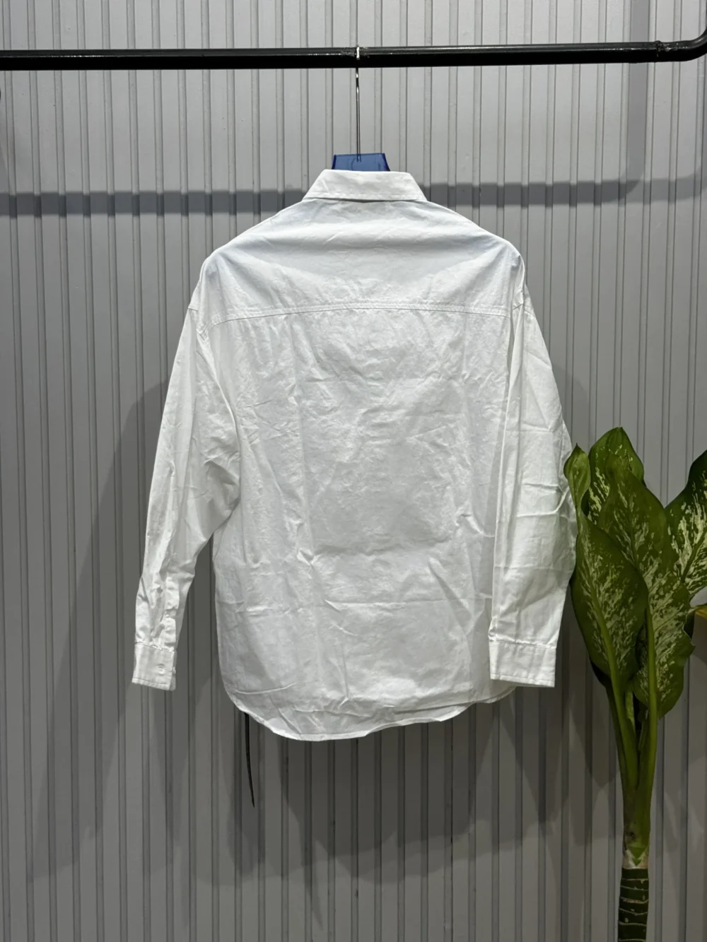 Adjustable Toggle Detailing Streetwear Shirt - Image 4