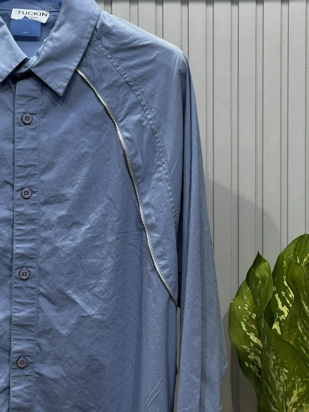 Zip Detail Edition Streetwear Shirt - Image 3