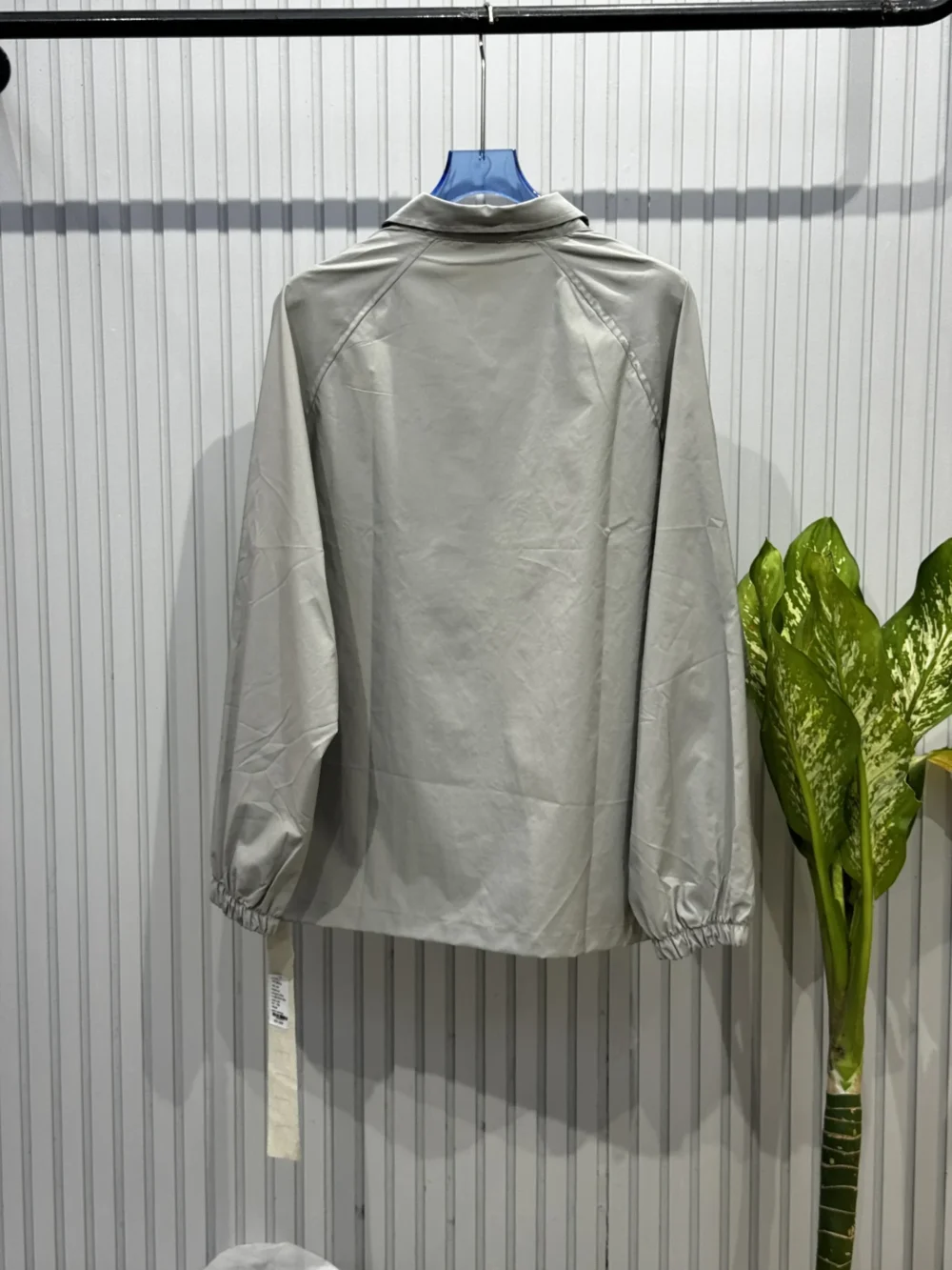X Contrast Panel Design Shirt - Image 8
