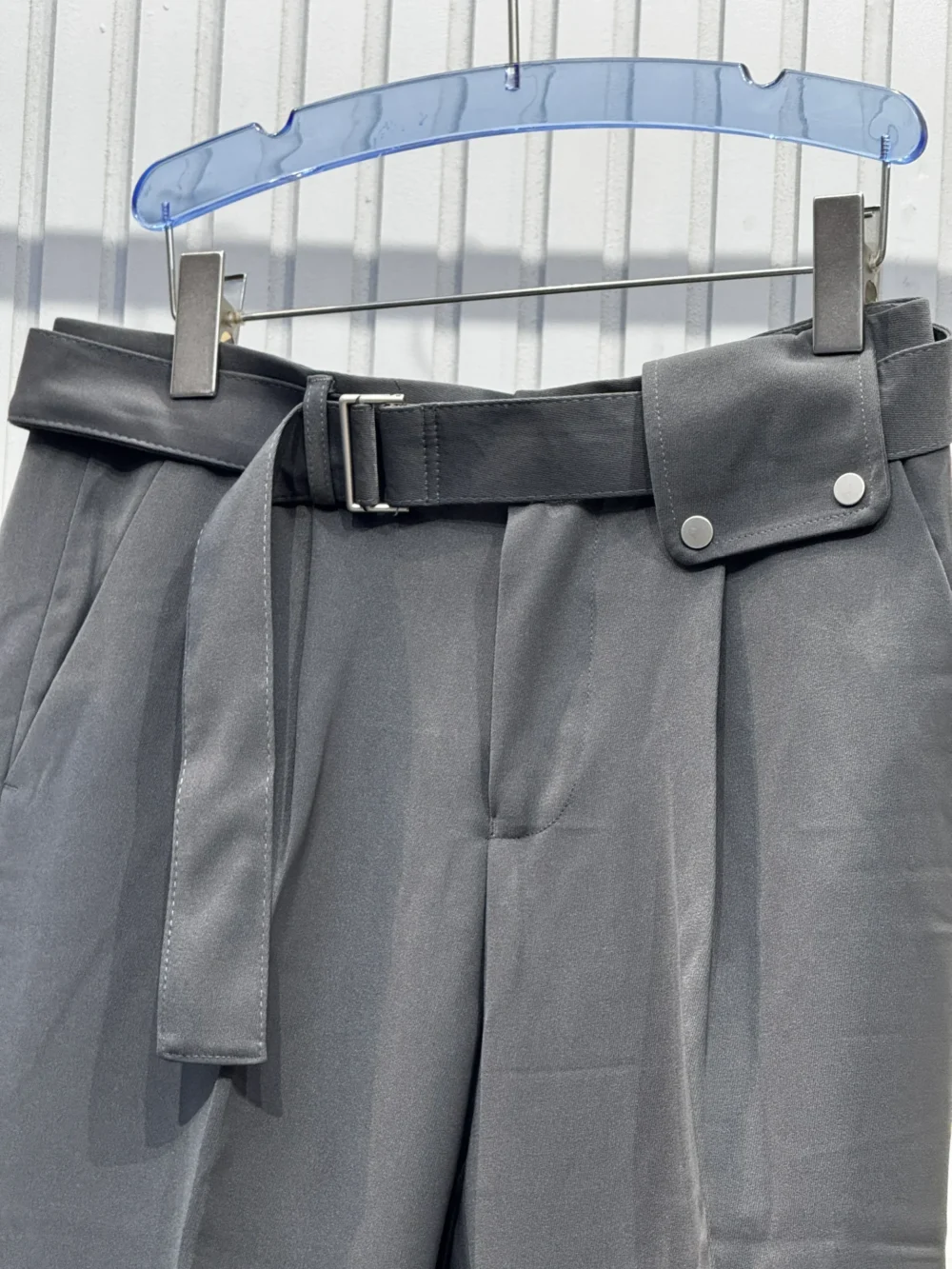 Charcoal Grey Imported Korean Gurkha Trousers - Image 2
