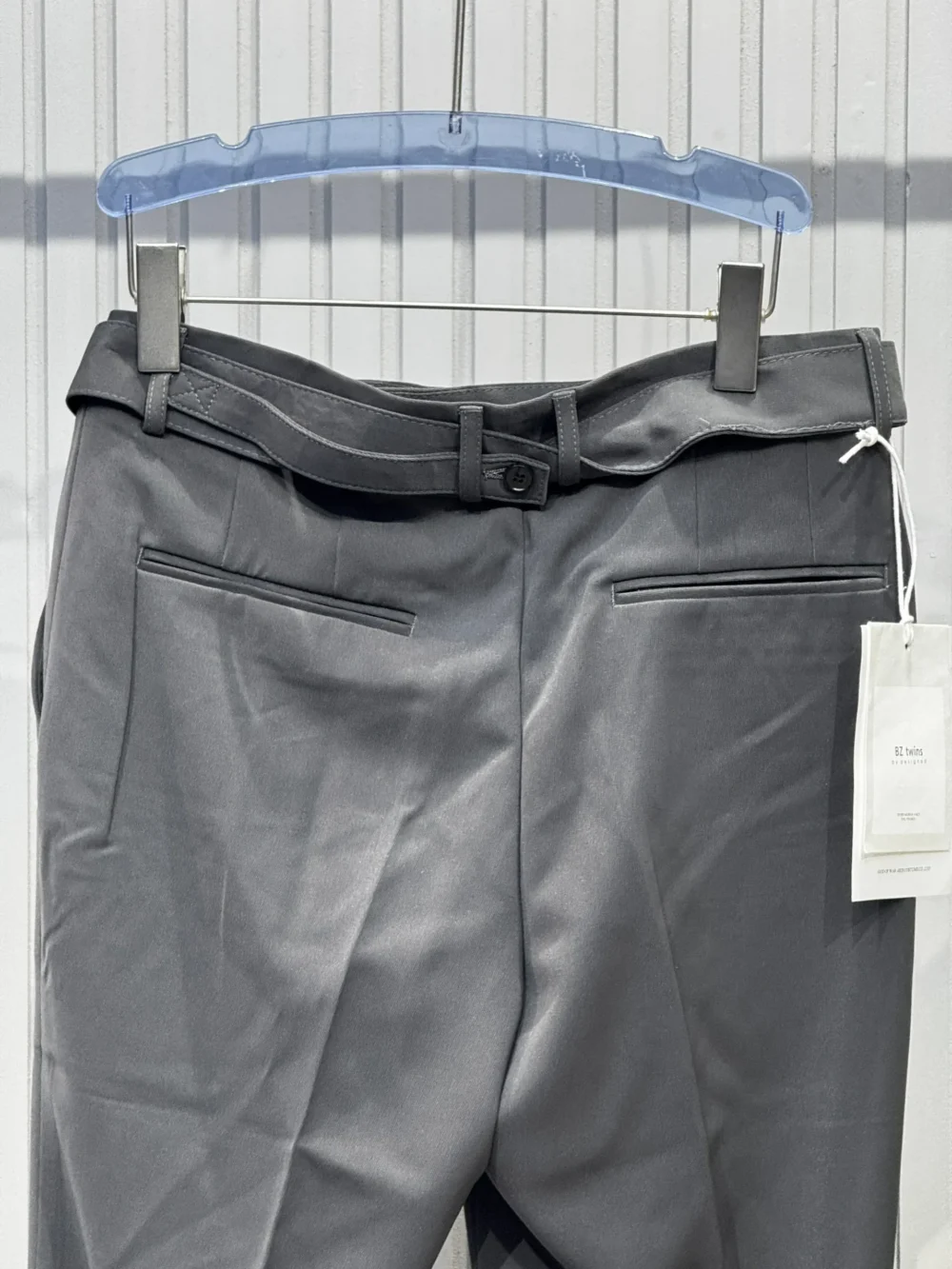 Charcoal Grey Imported Korean Gurkha Trousers - Image 3