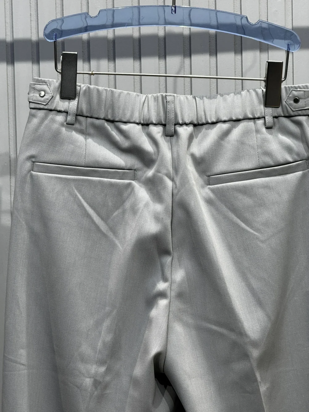 Light Grey Imported Korean Trousers - Image 3