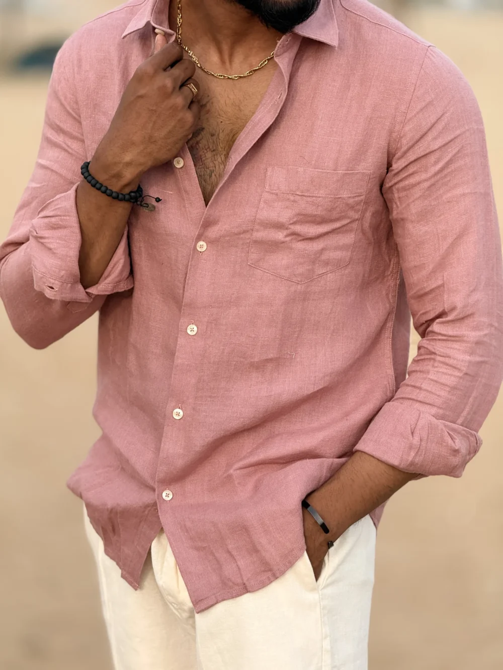 40'S LINEN SHIRT - Image 2