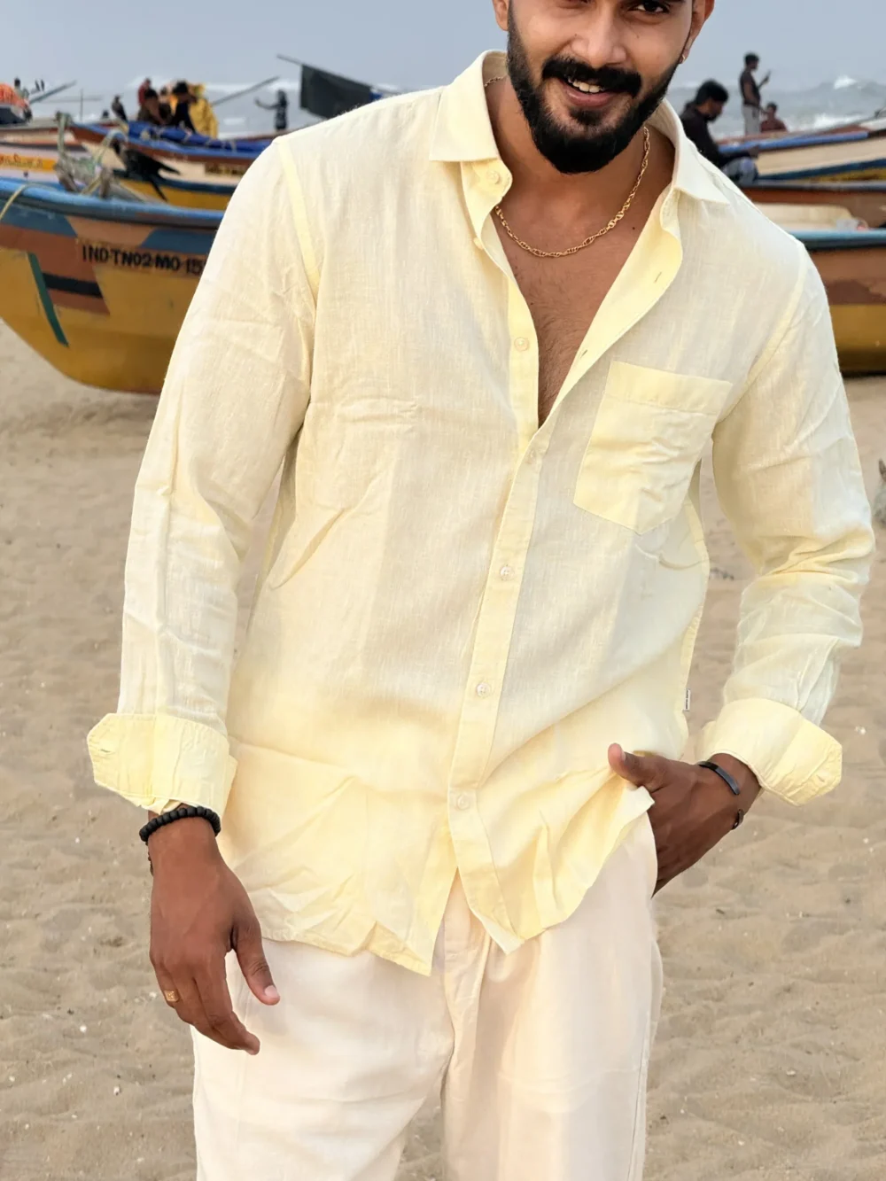 40'S LINEN SHIRT - Image 4