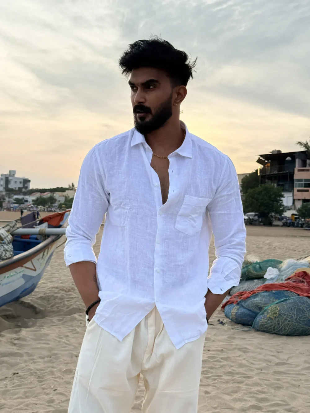 40'S LINEN SHIRT - Image 6