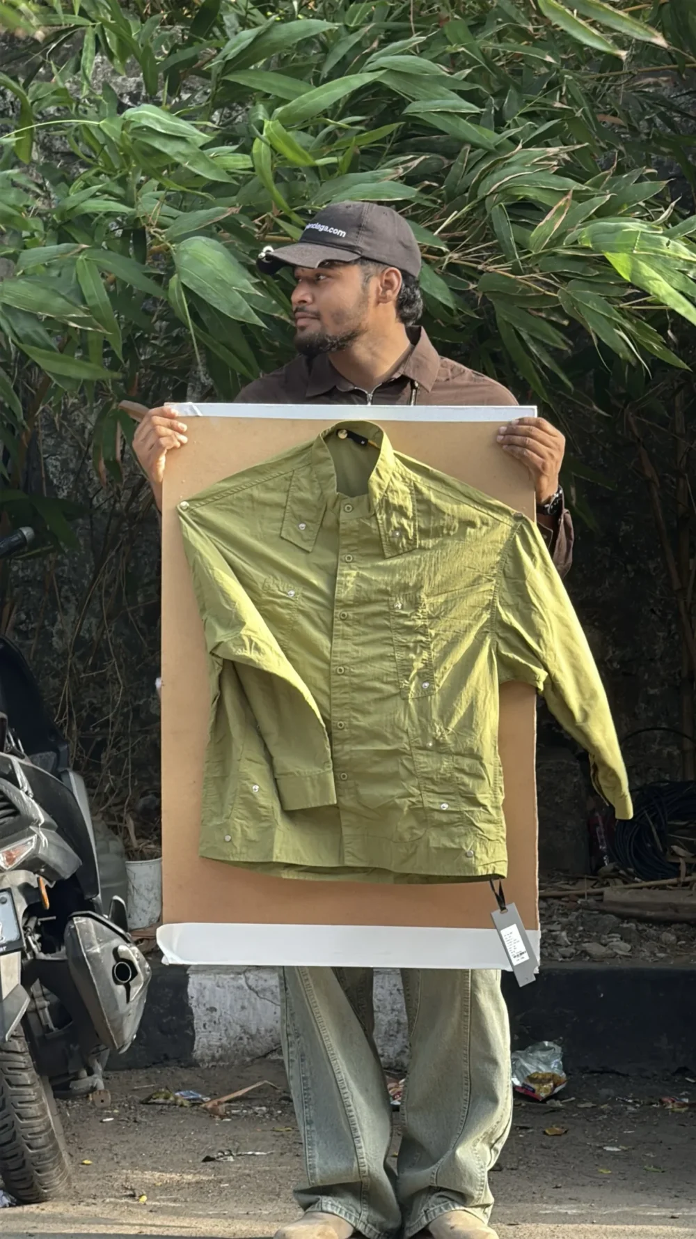 Poly Terry Utility Streetwear Shirts