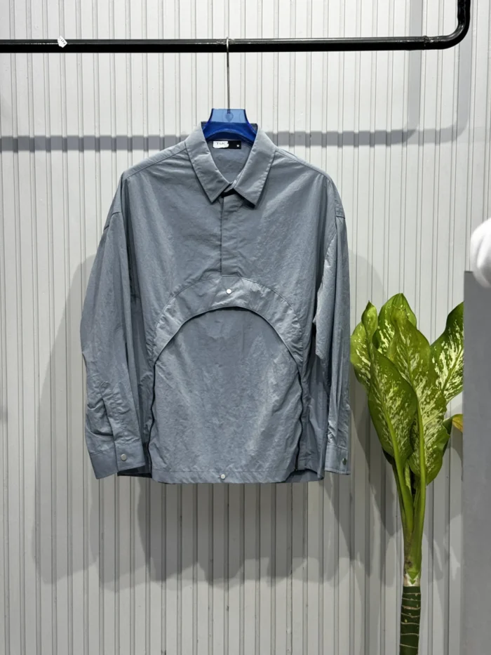 Curved Panel Edition Streetwear Shirt