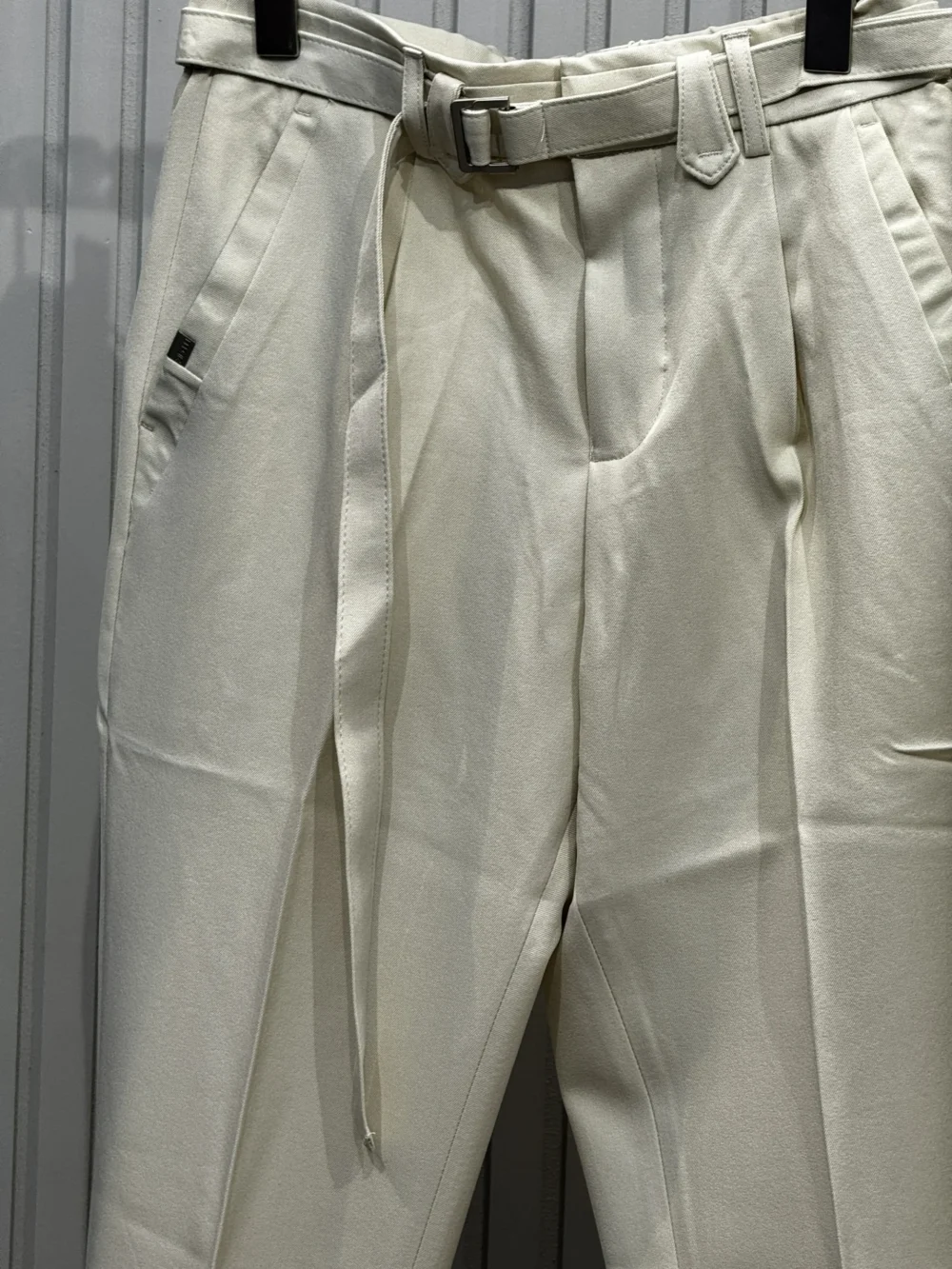 Imported Cream Ghurka Trousers - Image 3