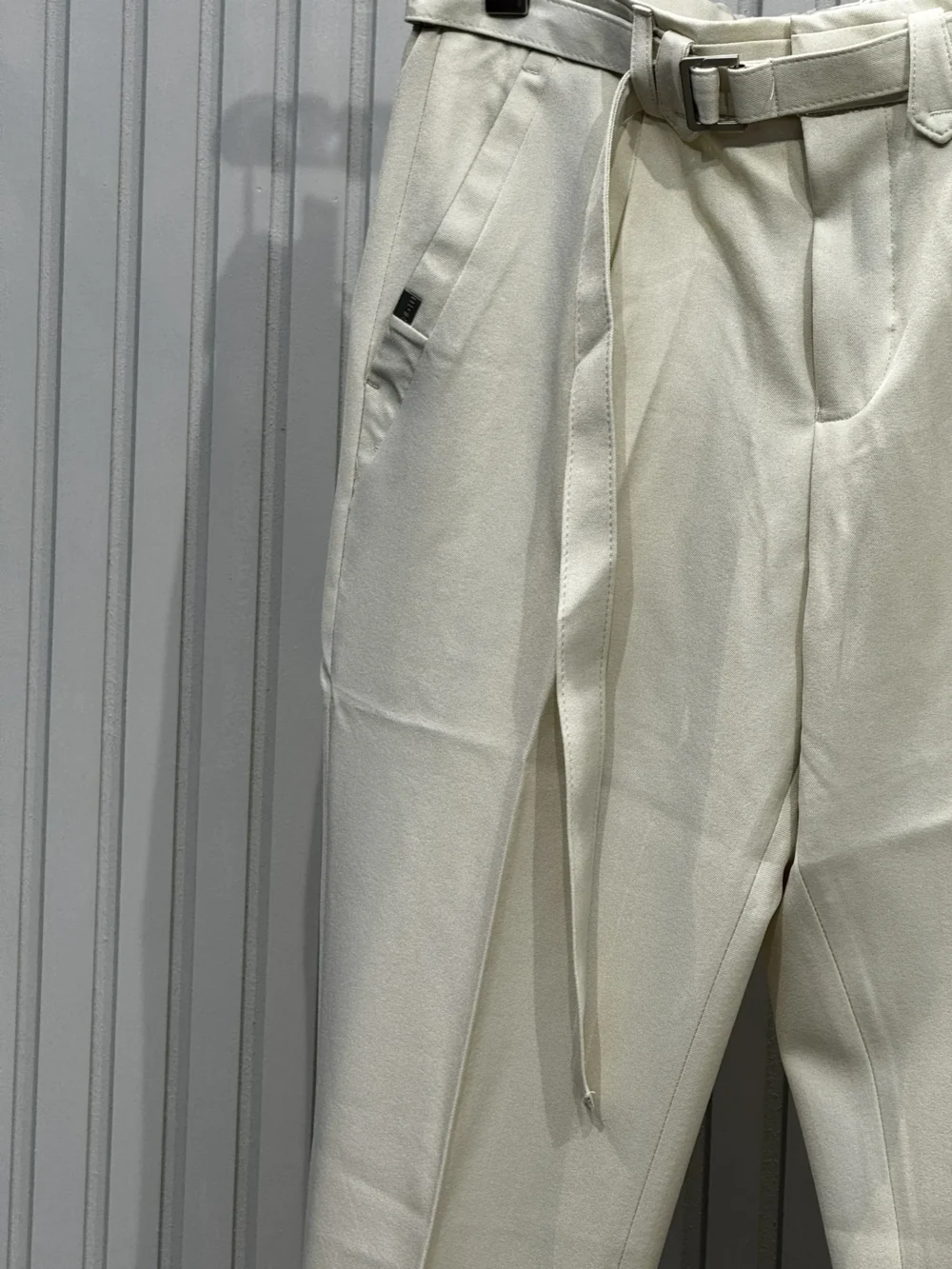 Imported Cream Ghurka Trousers - Image 2
