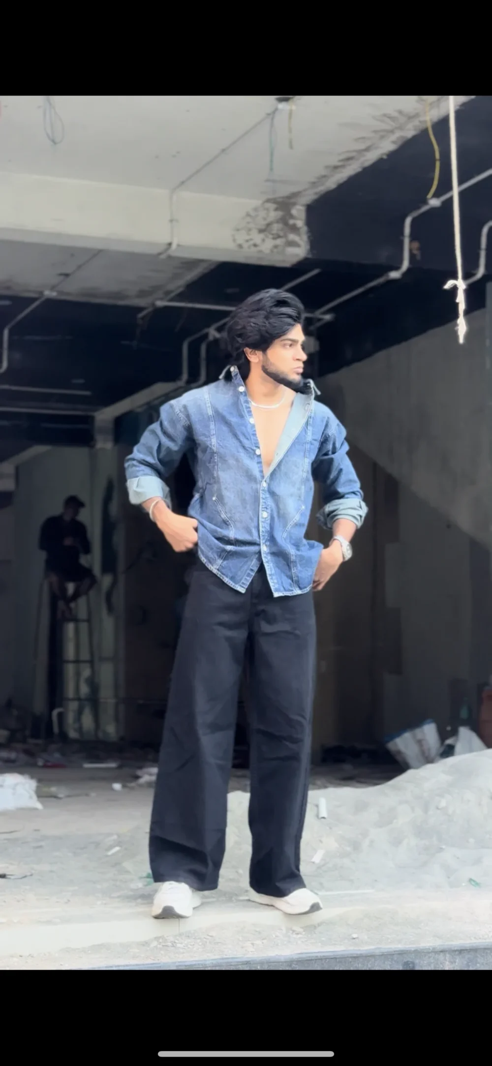 “Vintage Washed Panel Denim” - Image 3