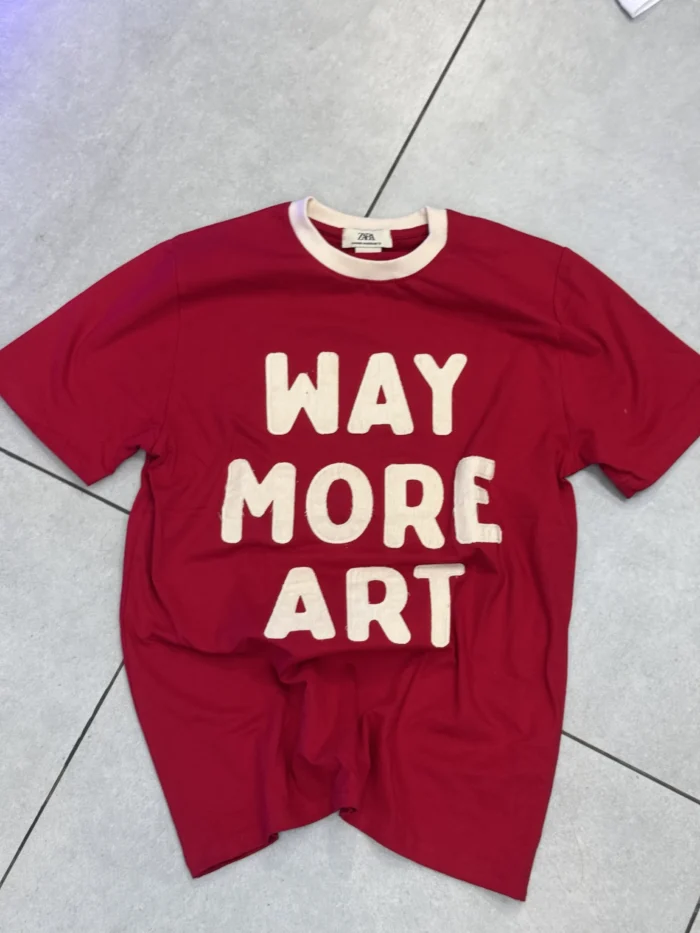 ZARA CANVAS PATCH WORK PRINT